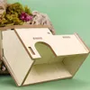 2-lagiges Hamsterhaus Aus Holz, Kleintier-Hamsterhaus Mit Produktbild-Vorschau 5