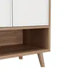 Flieks dressoir met schoenenkast, 3 deuren, 2 lades, Productafbeelding-voorbeeld 9
