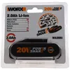 WORX WA3551 20Volt 2.0Ah. Li-ion PowerShare Ersatzakku Produktbild-Vorschau 2