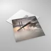 Bilder auf glas - Brücke Nebel Wasser - 60x60cm - Produktbild-Vorschau 2