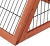 Relaxdays Gabbia per conigli, casa e recinto, 2 porte, L x Anteprima dell’immagine prodotto 9