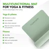 Tunturi Tapis de yoga épais 8mm - Tapis de gymnastique Voir les images du produit 5