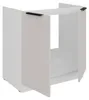 Küchen Spülenunterschrank 80 cm COMO Kaschmir beige matt + Produktbild-Vorschau 2
