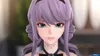 Close-up of an anime-style character's face. Produktbild-Vorschau