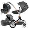 Hot Mom 3-in-1 Kinderwagen in Farbe DUNKELGRAU, nicht Produktbild-Vorschau 1