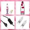 Lavalampe Pink 36 cm hoch mit Leuchtmittel Kabelschalter Produktbild-Vorschau 5