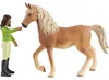 Schleich 42542 Sarah noire à cheval avec articulations Voir les images du produit 3