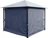 4 Seitenteile für Pavillon Paris 3x3m Seitenwand Platingrau Produktbild-Vorschau 7