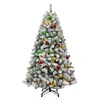 228cm Künstlicher Weihnachtsbaum mit Schnee inkl. 1346 Produktbild-Vorschau 1