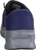 The back view of a blue and gray sneaker. Anteprima dell’immagine prodotto