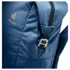 Close-up of a blue Deuter backpack, showing a buckle and zipper detail. Produktbild-Vorschau