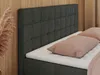 Boxspringbett, Doppelbett, Polsterbett mit Kopfstütze, Produktbild-Vorschau 2
