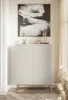 Selsey VELDIO - Highboard 2-türig, Graubeige Taupe mit Produktbild-Vorschau 2