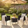 KOMFOTTEU Gartenmöbel Set, Balkonmöbel Set Rattan mit Produktbild-Vorschau 8