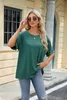 ASKSA Damen T-Shirt Sommer Kurzarm Oversized Rundhals Produktbild-Vorschau 4