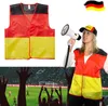 Warnweste Deutschland Schwarz/Rot/Gold Fanartikel Fussball Produktbild-Vorschau 1