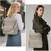 Cityrucksack Damen Rucksack Wasserdicht Anti-Diebstahl Produktbild-Vorschau 3