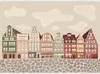 Vlies Fototapete - Salt Square - Colorful Illustrated Produktbild-Vorschau 2