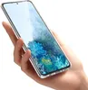 A hand holding a clear phone case with a phone inside. Produktbild-Vorschau