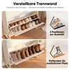 HOKEEPER Armoire à chaussures à 2 portes, meuble à Voir les images du produit 5