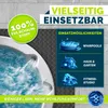 tillvex® podložka pod vířivé bazény čtvercová 200 cm černá Náhled obrázku produktu 5