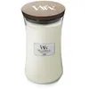 WoodWick Oval Vase Kerze - Sauberes Leinen, 609,5g Produktbild-Vorschau 9