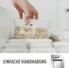 emsa Schüttdose / Trockenvorratsdose 1,0 L schwarz/weiß Produktbild-Vorschau 5
