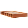 Design Massivholzbett Wachsbraun 75x190 cm Kiefer, Produktbild-Vorschau 2