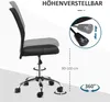 Kancelářská židle Vinsetto – ergonomická, výškově Náhled obrázku produktu 5