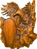 Ein Brett für eine Trophäe in Form eines Hirsches, Rehs, Produktbild-Vorschau 1