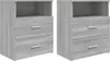 vidaXL Noční stolky 2 ks. Grey Sonoma 50x32x60 cm Náhled obrázku produktu 4