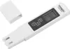 A white digital TDS and EC meter with a detached cap. Náhled obrázku produktu