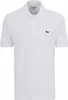 Lacoste L1212 Short Sleeved Ribbed Collar S Couleur Blanc Voir les images du produit 10