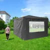 Pareti laterali Relaxdays per gazebo, set da 2, A x L 2x3 Anteprima dell’immagine prodotto 3
