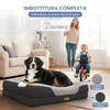 ELONEO Letto ortopedico per cani, taglia XL - Nero Anteprima dell’immagine prodotto 9