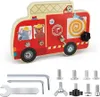 Holz Schraubbrett Motorikspielzeug Montessori Schraubbrett Produktbild-Vorschau 6