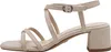 Tamaris Damen Sandalette aus Stoff mit Karree Spitze Produktbild-Vorschau 7