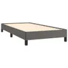 vidaXL Bettgestell Grau 80x200 cm Kunstleder - Bettgestell Produktbild-Vorschau 4