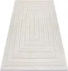 Teppich SANTO SISAL 0999 geometrisch weiß Weiß 80x150 cm Produktbild-Vorschau 1