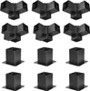 Kit staffe per pergola 4x4 pollici Staffe interne 3,5x3,5 a Anteprima dell’immagine prodotto 1