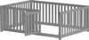OKWISH Lit Enfant 140x200 cm - Lit Avec Barrières Hautes Et Voir les images du produit 6