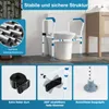 Supporto per WC JH10015BL, regolabile in altezza in 6 Anteprima dell’immagine prodotto 8