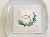 Servietten Papier 33x33cm 3-lagig mit Fischsymbol & Produktbild-Vorschau 2