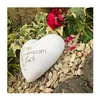 XXL Grabherz Spruch Grabschmuck Grab Herz - Wir vermissen Produktbild-Vorschau 2