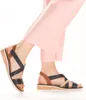 Rieker Schuhe Damen Keil Sandaletten Sandalen V3663, Produktbild-Vorschau 30