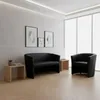 Geronimo | 2-Sitzer-Sofa - Schwarz - 123x79x69 cm B/H/T - Produktbild-Vorschau 8