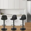 8er Set Barhocker Tresenhocker mit Rückenlehne Gepolsterter Produktbild-Vorschau 2
