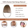 Clip in Pony Haare Haarverlängerungen Flat Bang mit Produktbild-Vorschau 2