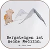 Mr. & Mrs. Panda Untersetzer für Gläser Bär Bergsteigen - Produktbild-Vorschau 1