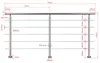 AICA Handlauf 240cm Geländer 5 Querstäbe Treppengeländer Produktbild-Vorschau 7